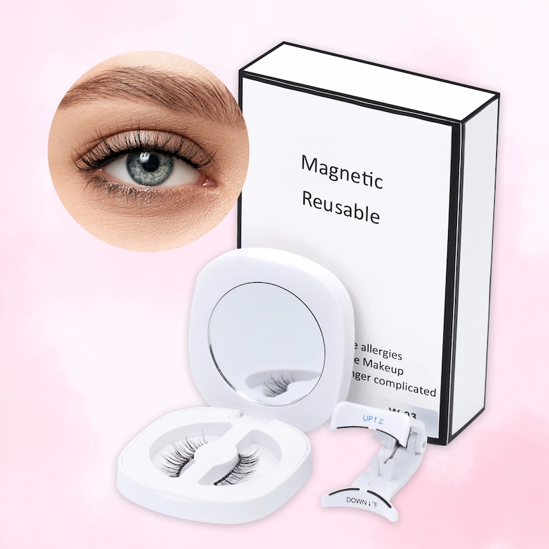 Obeya New Quantum Magnetic False Eyelashes No Glue Needed Can Be Weared Directly and Reusable